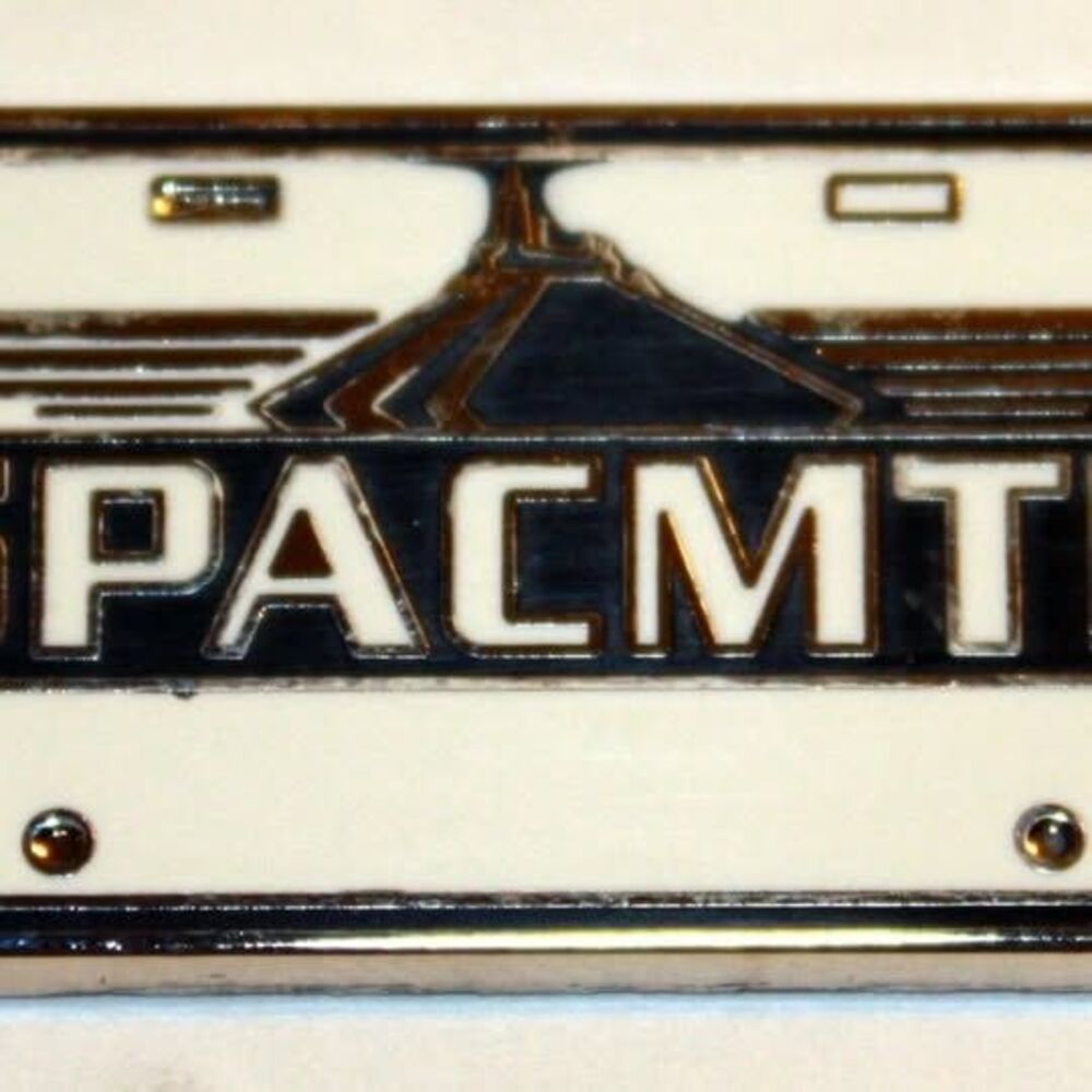 WDW - Attraction Vehicle License Plate Frame - SPACMTN